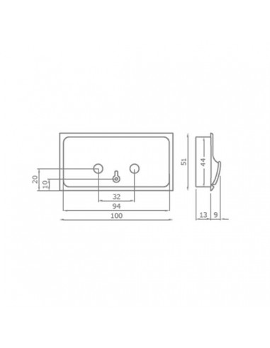Recambio Cerradura Manilla Mueble