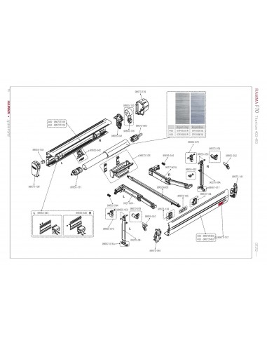 Soporte Pata Derecha Toldo Fiamma F70