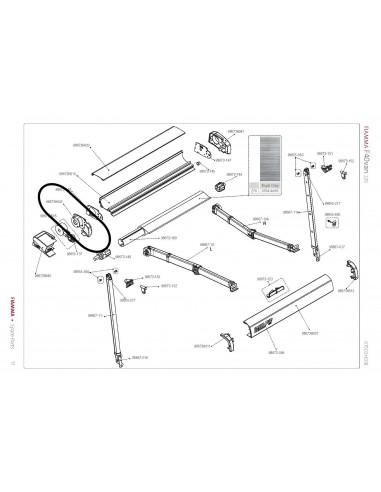 Contratapa Izquierda Toldo Fiamma F40...