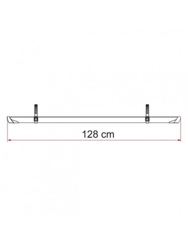 Fiamma Rail Plus 2023. Color Aluminio