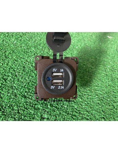 Toma Doble USB 5v 1A y 2.1A. Color...