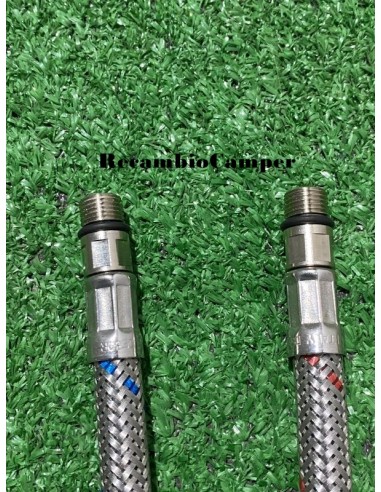 Juego Flexibles Metálicos Grifo 30cm...