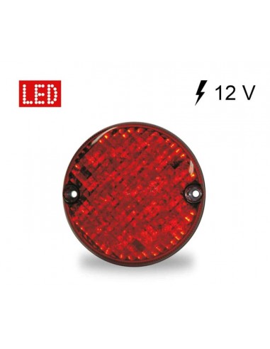 Piloto Trasero Led Luz Antiniebla 95mm
