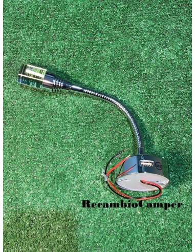 Lámpara Flexible Luz Led 3000K Con...