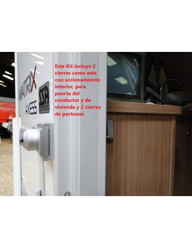Kit de 4 Cierres de Seguridad IMC...