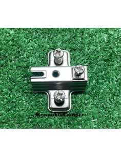 Placa Bisagra Plana 50x40mm