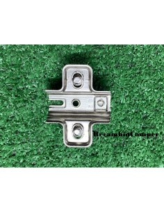 Placa Bisagra Plana 50x40mm 2
