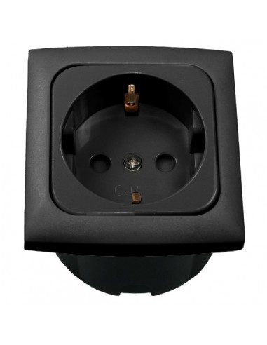 Toma Completa Enchufe 230v Color Gris...