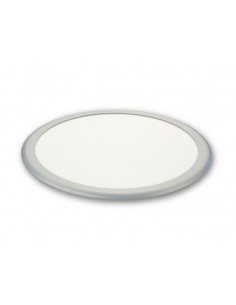 Plafón Led Redondo Ø310mm.Gris