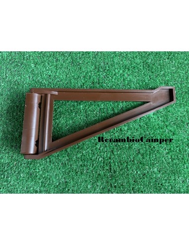 Soporte Plástico Mesa Marrón 185mm