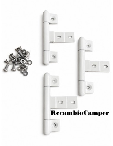 Juego de 3 Bisagras Puertas Dometic...