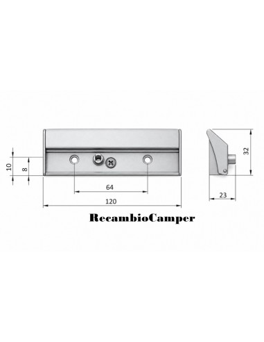 Kit Manilla Pull Open V503 Zamak