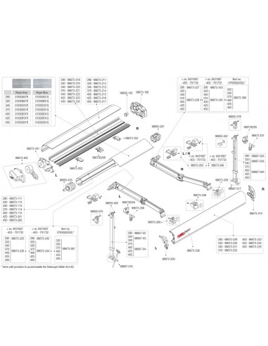 Pata Izquierda Toldo Fiamma F65s/F80s...