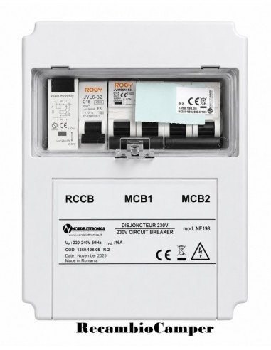 Módulo 220v Nordelettronica NE198 16A