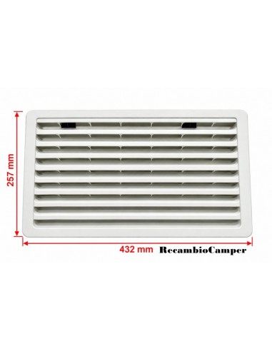 Rejilla Exterior Thetford 432x257mm....